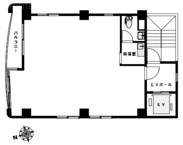 高田馬場トーシンビル5F 間取り図