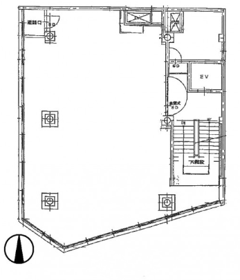 新宿君嶋ビル1F 間取り図