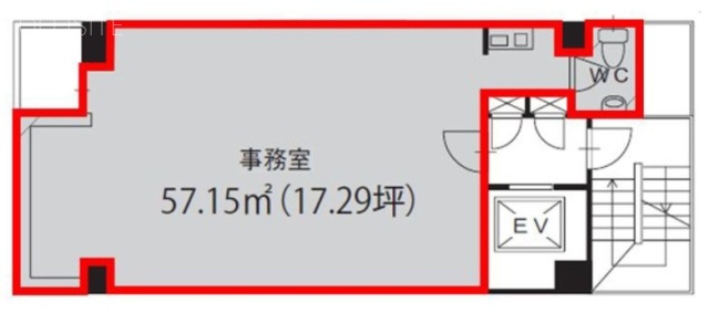 芝大門ABC館2F 間取り図