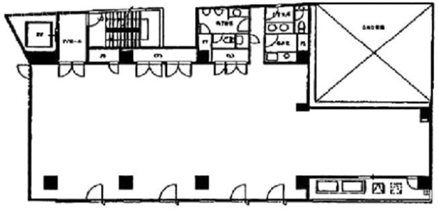 横浜YSKビル6F 間取り図