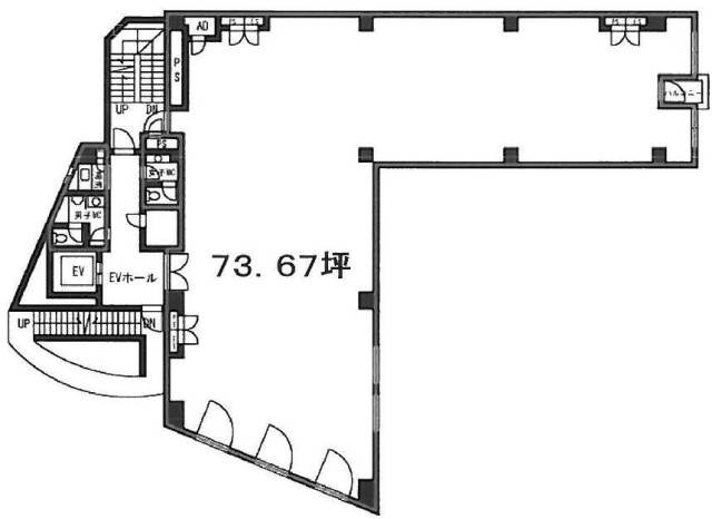 アストゥルビル5F 間取り図