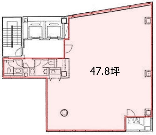 ティアラ北青山7F 間取り図