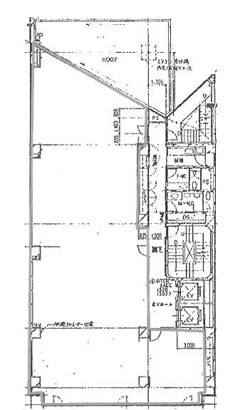 西池袋TSビル6F 間取り図