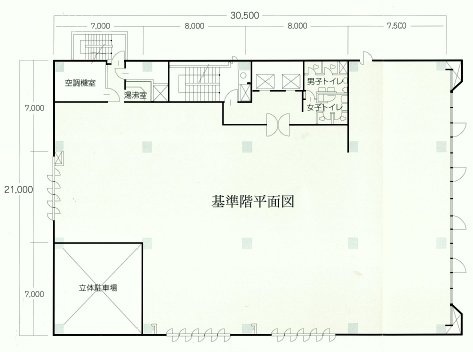 市ヶ谷ビル4F 間取り図