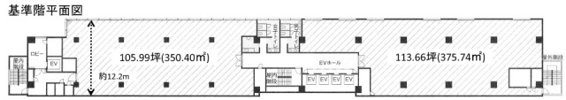 ヒューリック銀座ウォールビル1102 間取り図