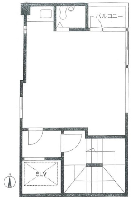 堀留寿ビル3F 間取り図