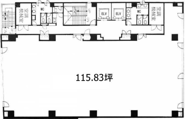 東陽町AXISビル1F 間取り図