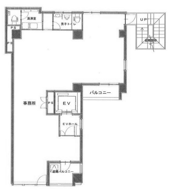 村越ビル9F 間取り図