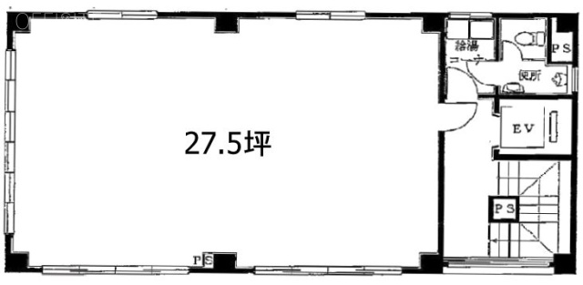 サンウォールビル4F 間取り図