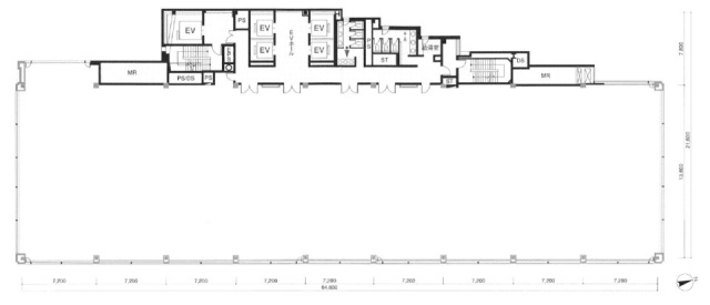 住友不動産上野ビル5号館8F 間取り図