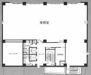 新栄ビル2F 間取り図