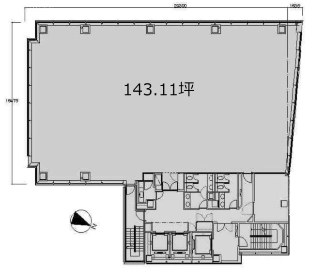 渋東シネタワー10F 間取り図