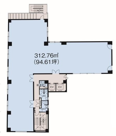 岩本町ツインビル7F 間取り図