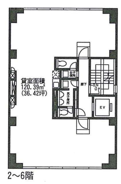 中村ビル7F 間取り図