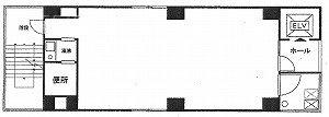 オガタビル2F 間取り図