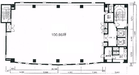 NAC港ビル8F 間取り図