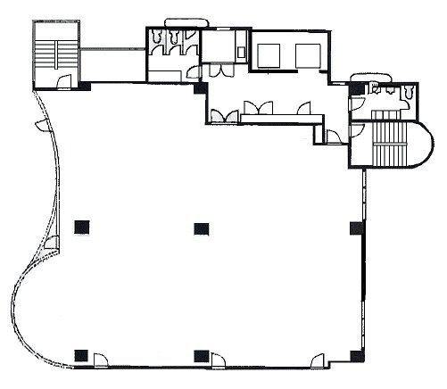 銀座クイントビル3F 間取り図