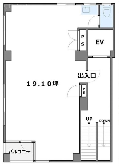 エスティビル小石川8F 間取り図