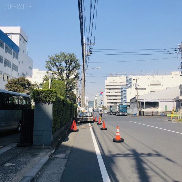 平和島センター 前面道路