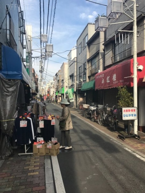 JLBグランエクリュ田端 ビル前面道路