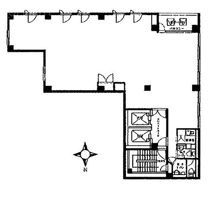 T&T御徒町ビル8F 間取り図