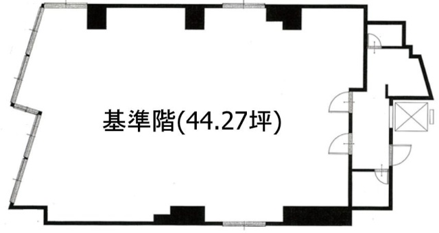 ヤマモト大塚ビル7F 間取り図