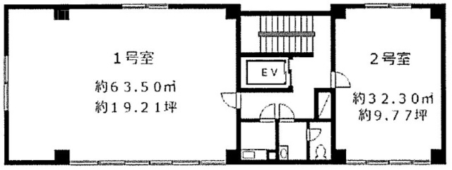 サンライズ蔵前ビル501 間取り図