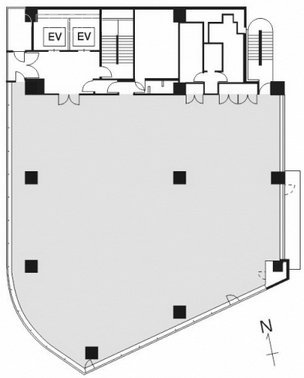 岩本町東洋ビル1F 間取り図