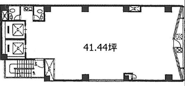 吉野第二ビル3F 間取り図