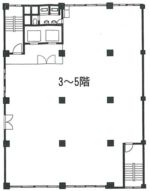 京王本所ビル3F 間取り図