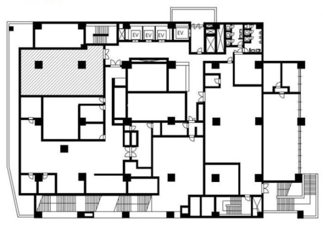 日本教育会館EF 間取り図