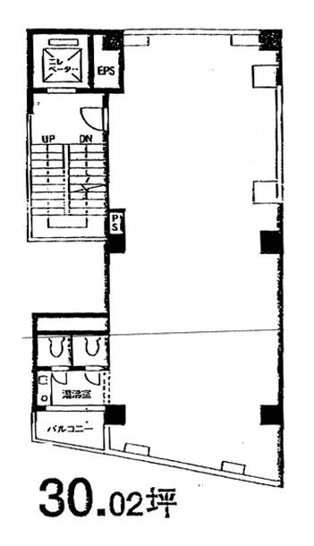 八重洲早川第2ビル6F 間取り図