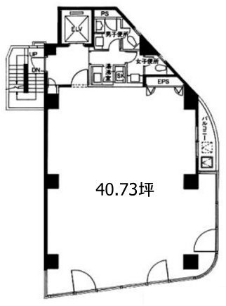 SH小林ビル4F 間取り図