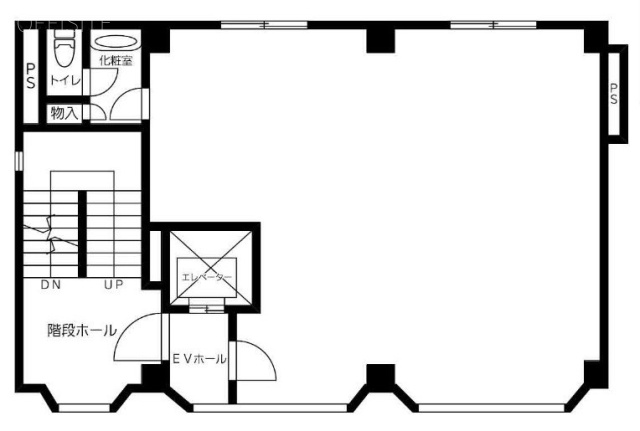 八王子渋谷ビル2F 間取り図