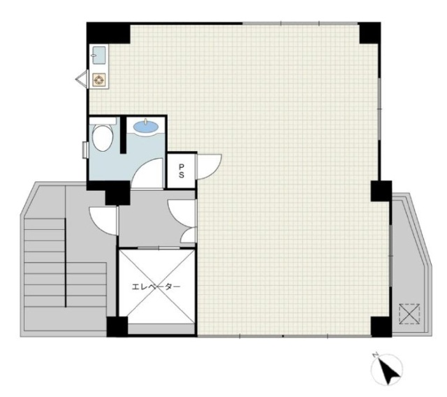 大正ビル4F 間取り図