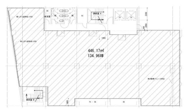 ヒューリック渋谷ビル4F 間取り図