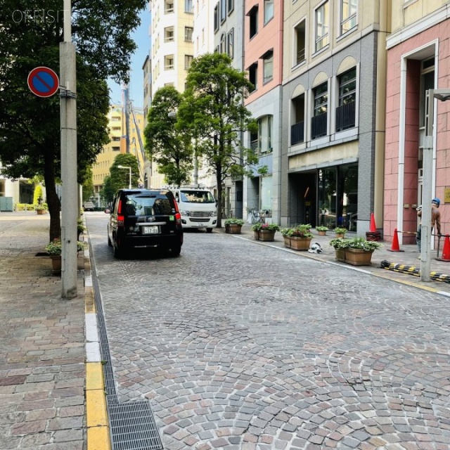 パラッツォジーラソーレ　ビル前面道路
