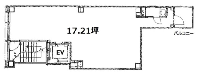 虎ビル4F 間取り図