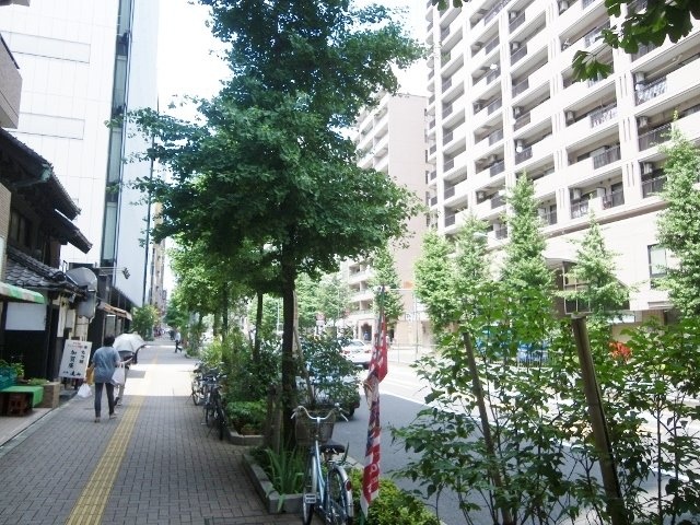 MBS音羽ビル　ビル前面道路