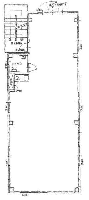 峯岸ビル4F 間取り図