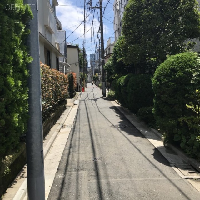 HAGINOビル ビル前面道路