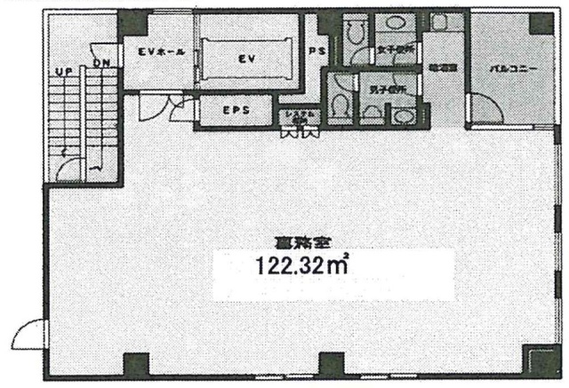 KOTOBUKIビル3F 間取り図