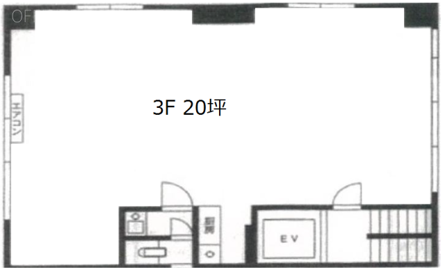 みかもビル5F 間取り図