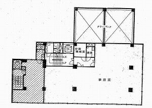 中尾ビル3F 間取り図
