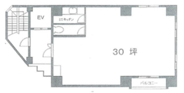 野口ビル6F 間取り図