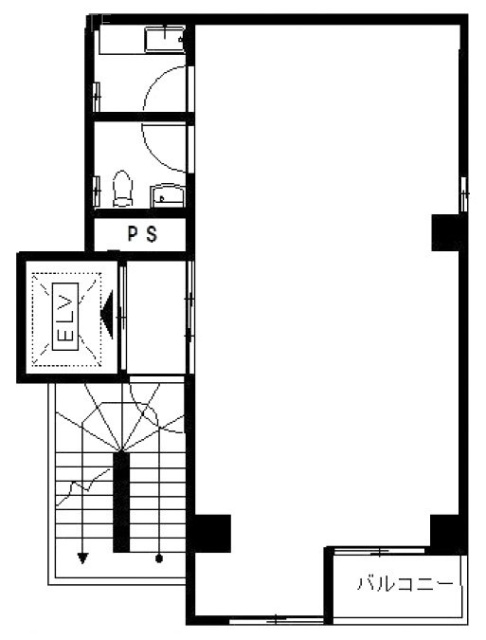 サンサーラ西池袋ビル6F 間取り図