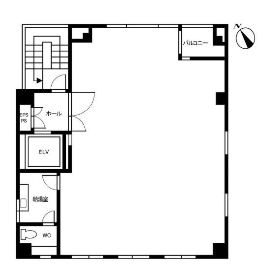 第2三倉ビル4F 間取り図