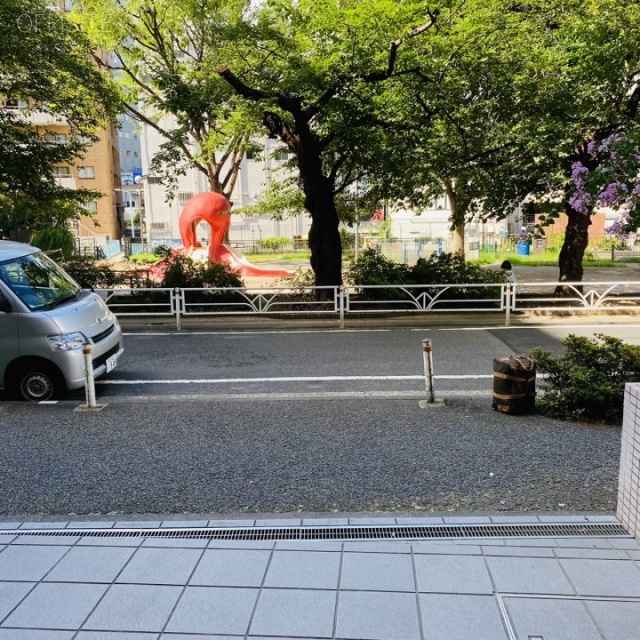 朝日生命恵比寿ビル ビル全面道路