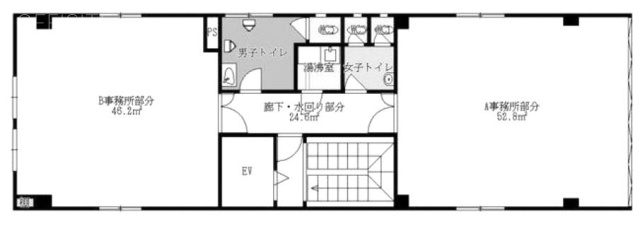 宝生第一ビル9F 間取り図