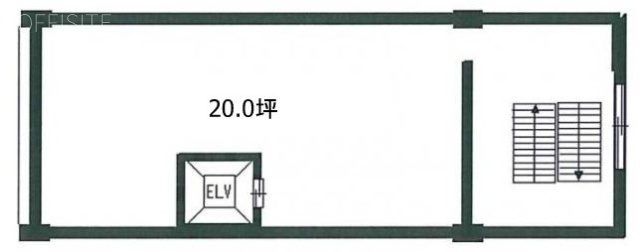 リバティー2号館3F 間取り図